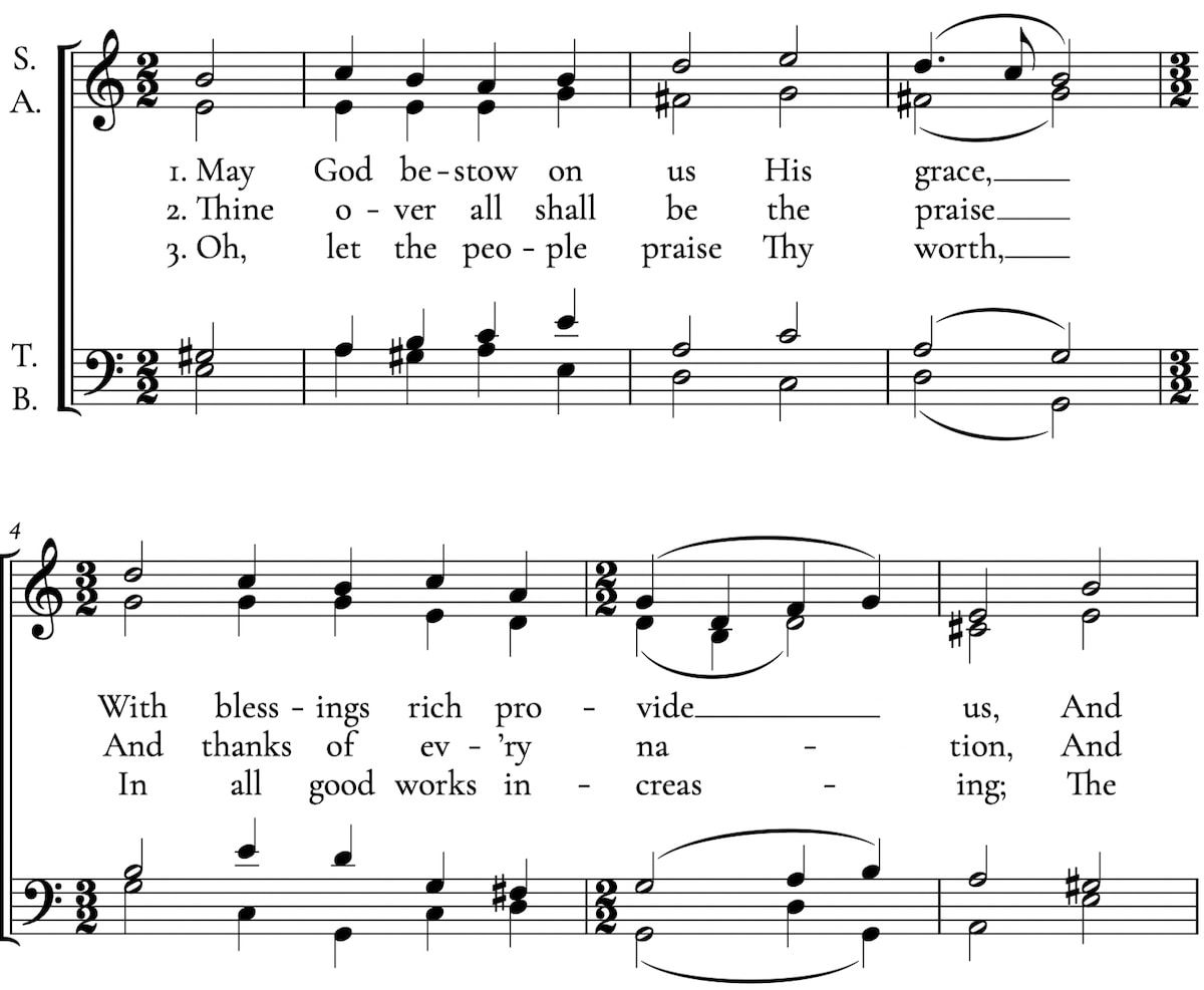 May God Bestow on Us His Grace (SWV 164) - Bach to Church